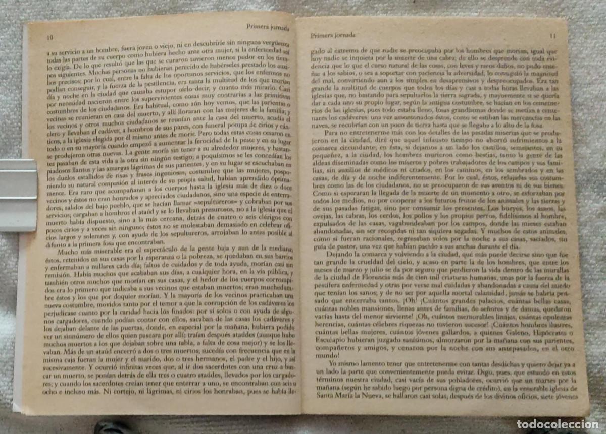 Libros de segunda mano: EL DECAMERON (I). - Foto 4