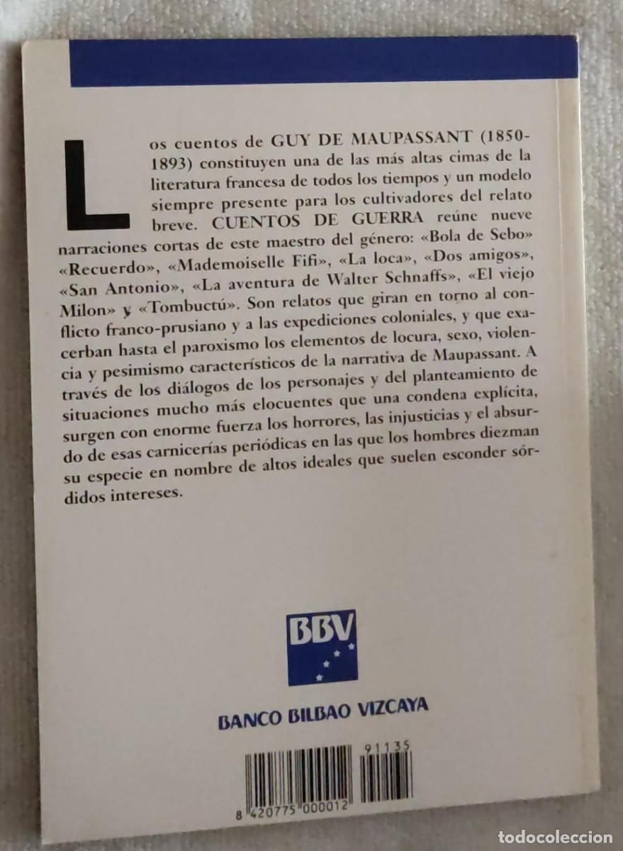 Libros de segunda mano: CUENTOS DE GUERRA. - Foto 2