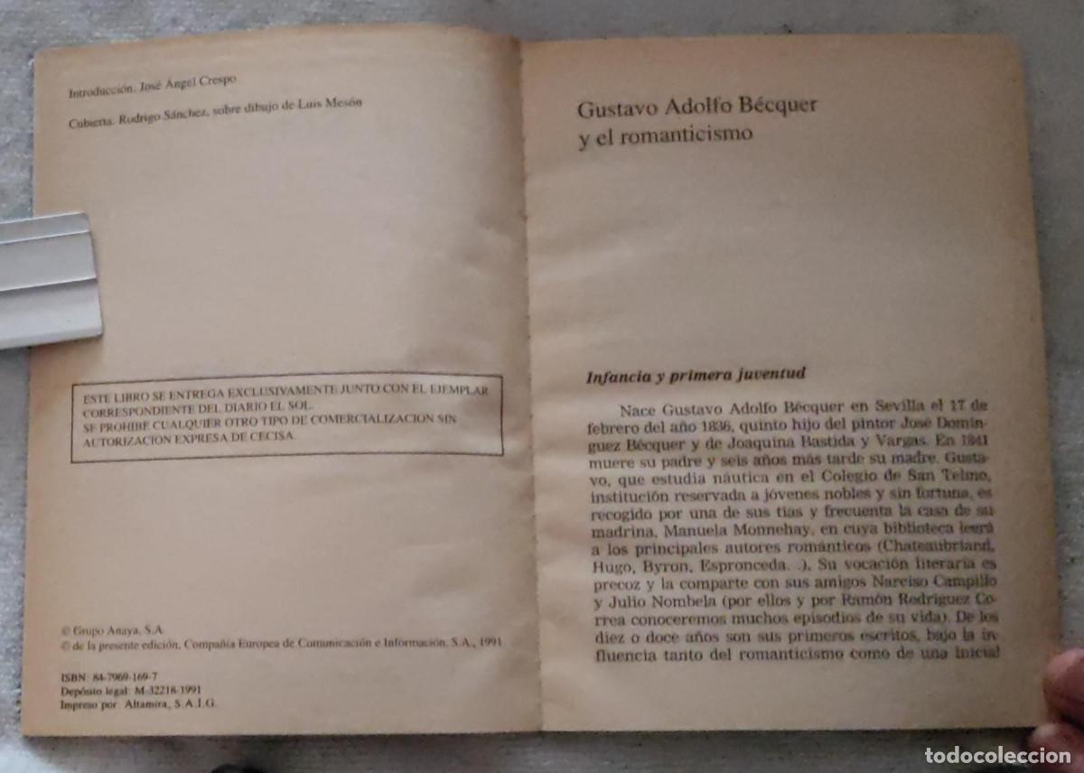 Libros de segunda mano: RIMAS. - Foto 3