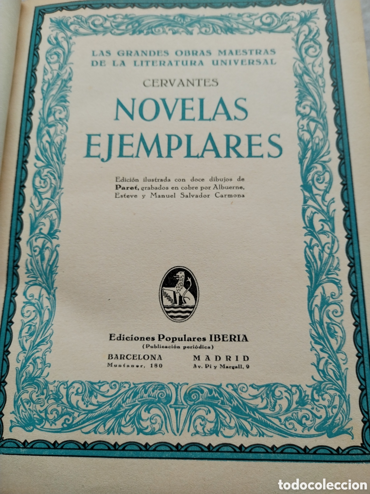 Libros de segunda mano: NOVELAS EJEMPLARES/MIGUEL DE CERVANTES - Foto 3