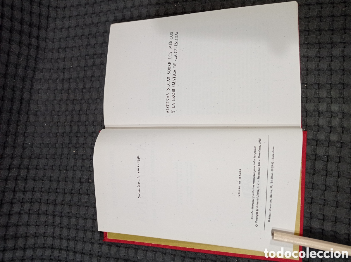Libros de segunda mano: La Celestina (Fernando de Rojas) A&ntilde;o 1958 - Foto 6