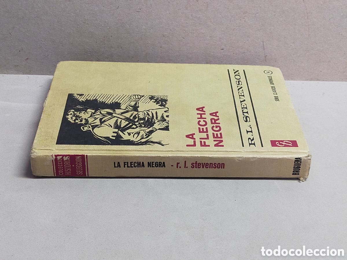 Libros de segunda mano: LA FLECHA NEGRA. R. L. STEVENSON. 1971 - Foto 3