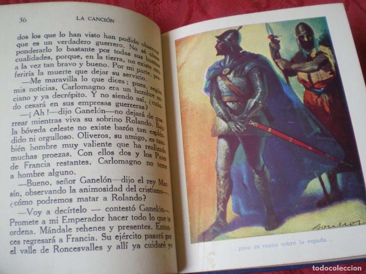 Libros de segunda mano: LA CANCI&Oacute;N DE ROLANDO. COLECCI&Oacute;N ARALUCE 14. - Foto 3