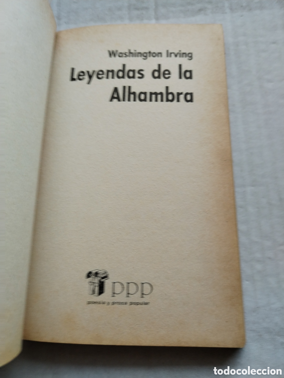 Libros de segunda mano: LA LEYENDA DE LA ALHAMBRA/WASHINGTON IRVING - Foto 2