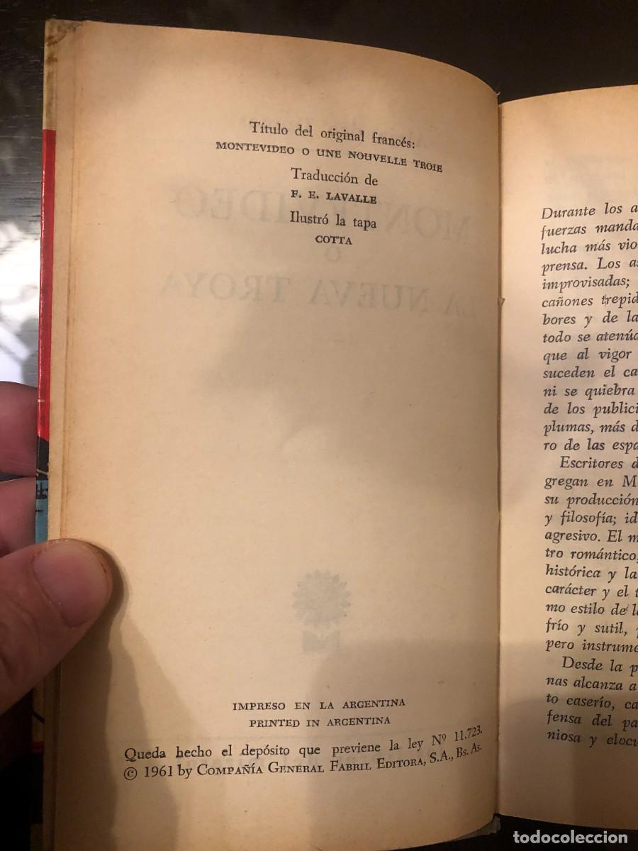 Libros de segunda mano: MONTEVIDEO O LA NUEVA TROYA-DUMAS - Foto 3
