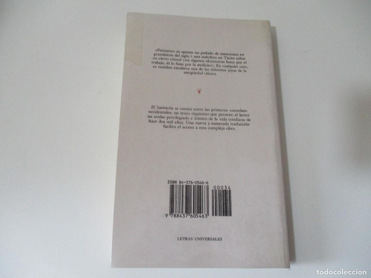 Libros de segunda mano: PETRONIO El Satiric&oacute;n W16527 - Foto 2