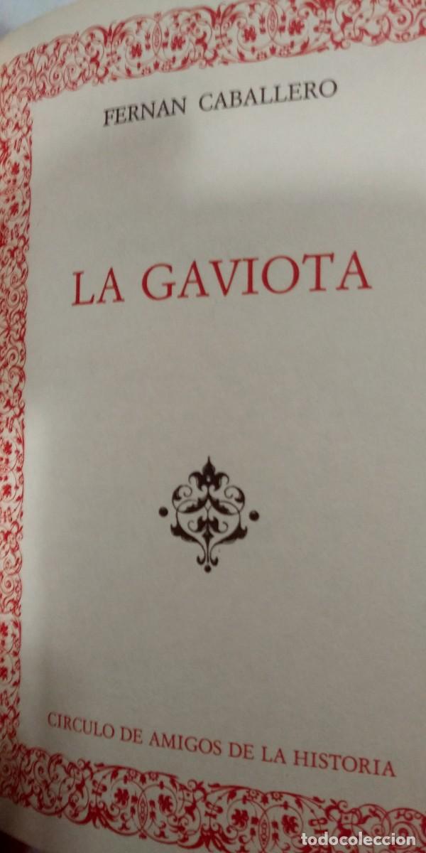 Libros de segunda mano: La gaviota Hern&aacute;n Caballero - Foto 2
