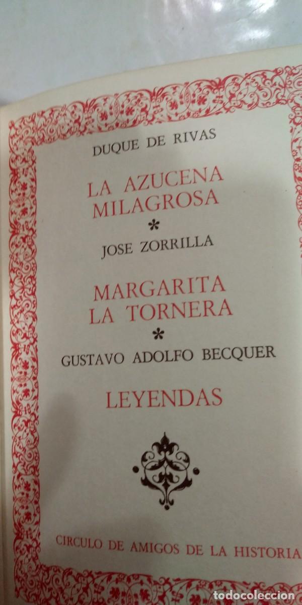 Libros de segunda mano: Leyendas Rivas/Zorrilla/Becquer - Foto 2