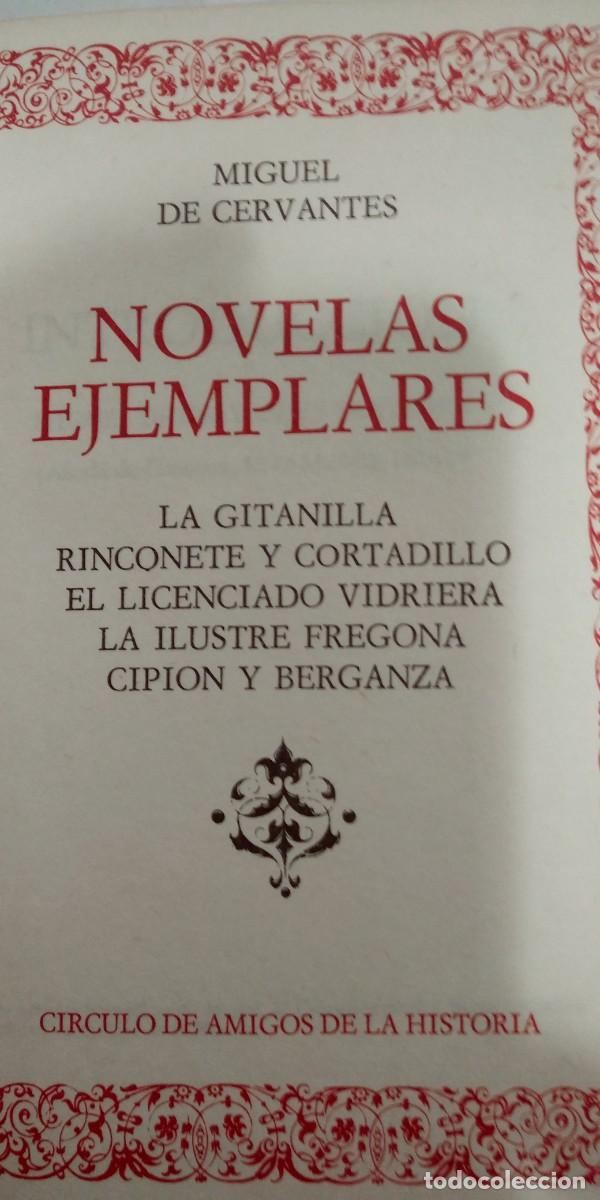 Libros de segunda mano: Novelas ejemplares Miguel de Cervantes - Foto 2
