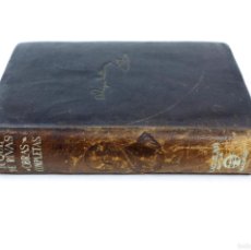 Libros de segunda mano: DUQUE DE RIVAS - OBRAS COMPLETAS. AGUILAR ED. 1945. 14,5X18CM.. Lote 386529484
