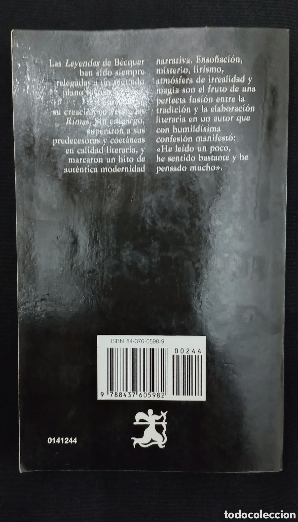Libros de segunda mano: LEYENDAS. GUSTAVO ADOLFO B&Eacute;QUER. C&Aacute;TEDRA DE LETRAS HISPANICAS - Foto 2