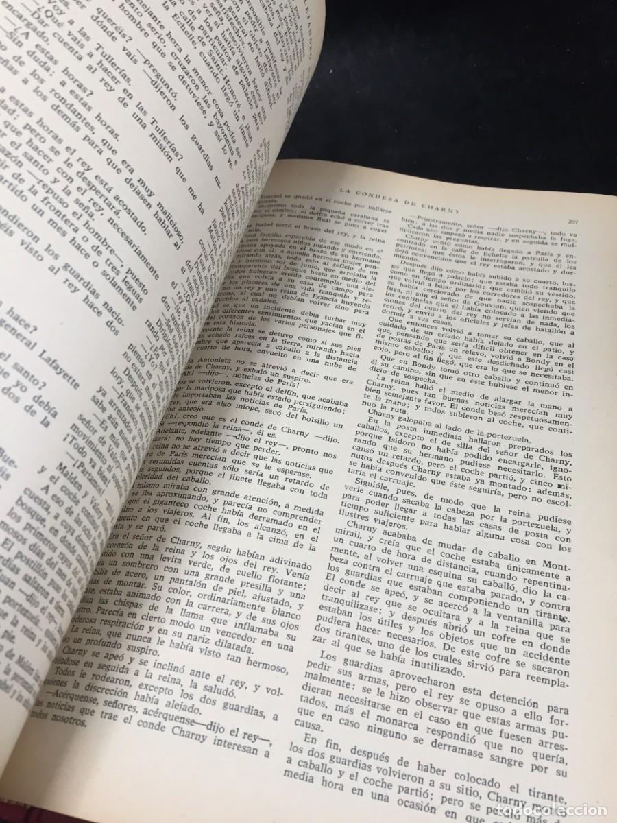 Libros de segunda mano: LA CONDESA DE CHARNY. ALEJANDRO DUMAS. EDICIONES ALONSO 1966. Lecturas de Siempre - Foto 5