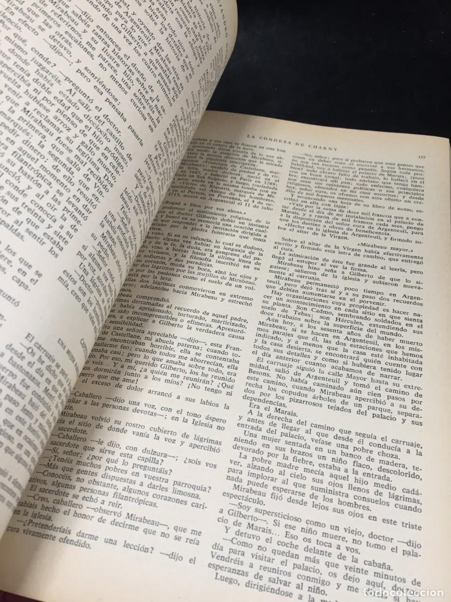 Libros de segunda mano: LA CONDESA DE CHARNY. ALEJANDRO DUMAS. EDICIONES ALONSO 1966. Lecturas de Siempre - Foto 6