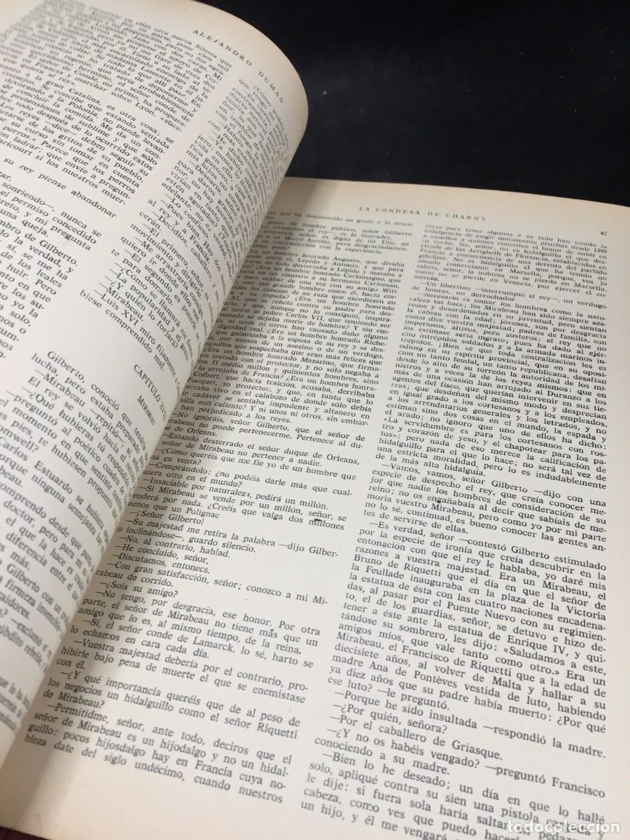 Libros de segunda mano: LA CONDESA DE CHARNY. ALEJANDRO DUMAS. EDICIONES ALONSO 1966. Lecturas de Siempre - Foto 9