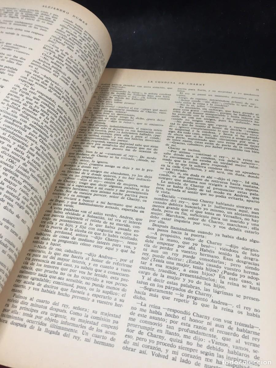 Libros de segunda mano: LA CONDESA DE CHARNY. ALEJANDRO DUMAS. EDICIONES ALONSO 1966. Lecturas de Siempre - Foto 10
