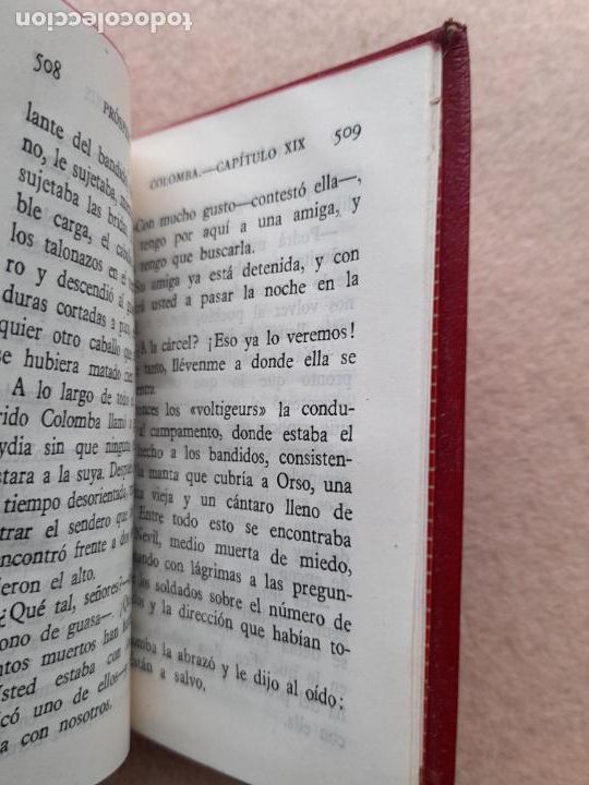 Libros de segunda mano: Carmen Colomba. Pr&oacute;spero M&eacute;rim&eacute;e. Crisol n&ordm; 100 - Foto 5