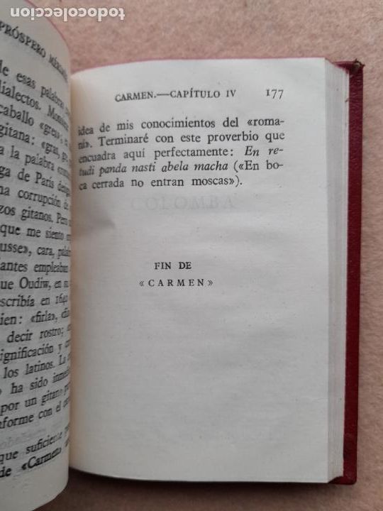 Libros de segunda mano: Carmen Colomba. Pr&oacute;spero M&eacute;rim&eacute;e. Crisol n&ordm; 100 - Foto 7