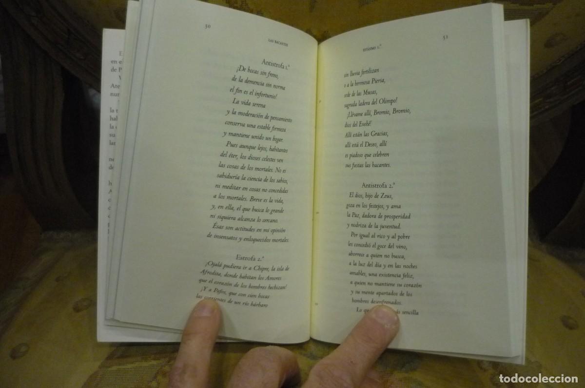 Libros de segunda mano: EUR&Iacute;PIDES: LAS BACANTES. KRK EDICIONES 2015. - Foto 7