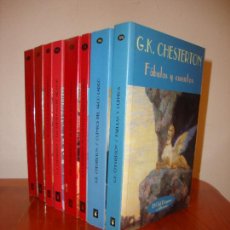 Libros de segunda mano: 8 TOMOS. FABULAS Y CUENTOS. CUENTOS DEL ARCO LARGO... - CHESTERTON - VALDEMAR. Lote 387633524