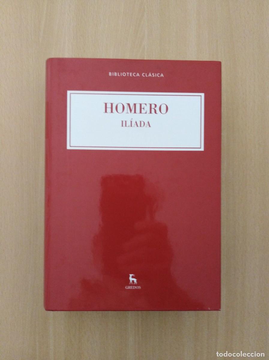Libros de segunda mano: IL&Iacute;ADA + ODISEA. Homero. Editorial Gredos - Foto 2