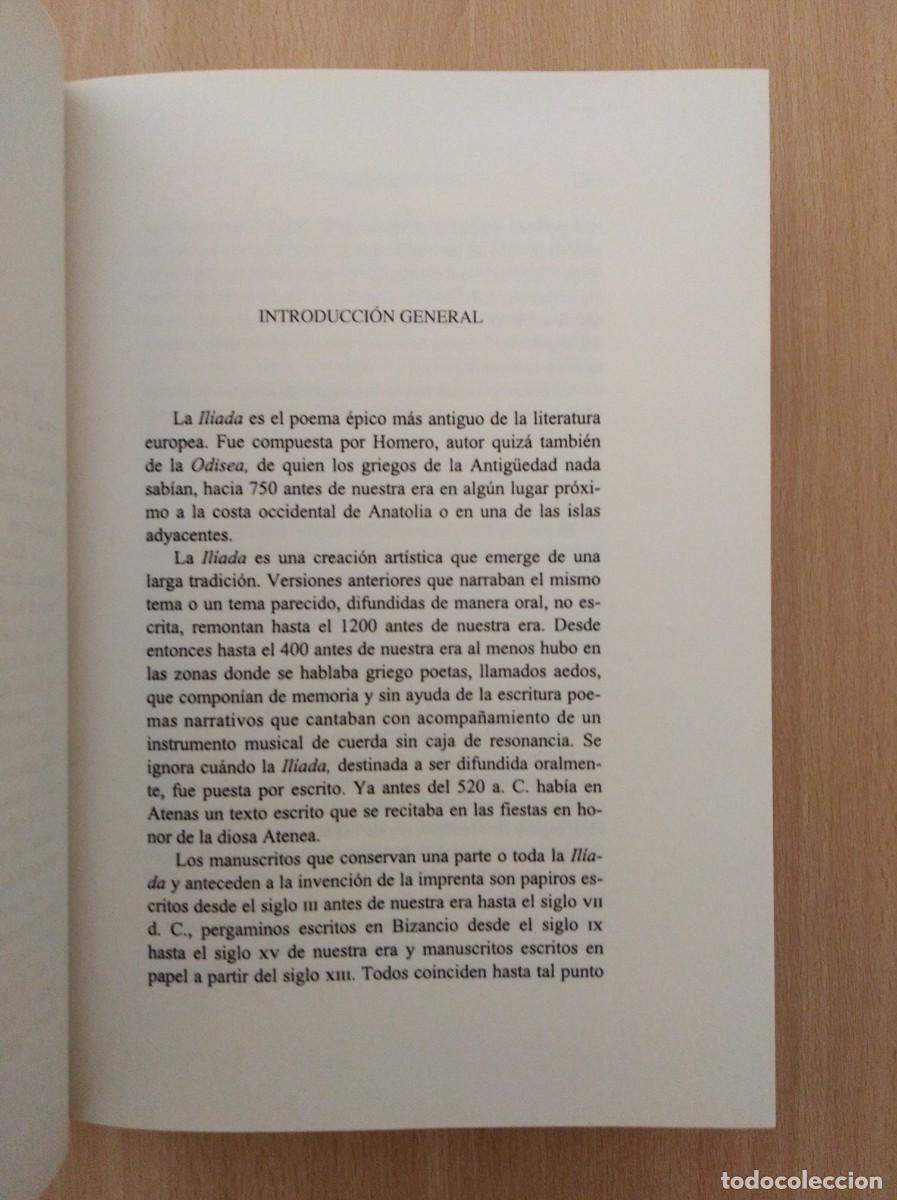 Libros de segunda mano: IL&Iacute;ADA + ODISEA. Homero. Editorial Gredos - Foto 6