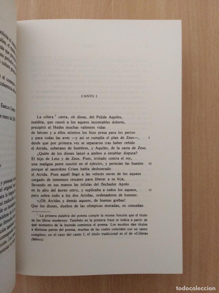 Libros de segunda mano: IL&Iacute;ADA + ODISEA. Homero. Editorial Gredos - Foto 7
