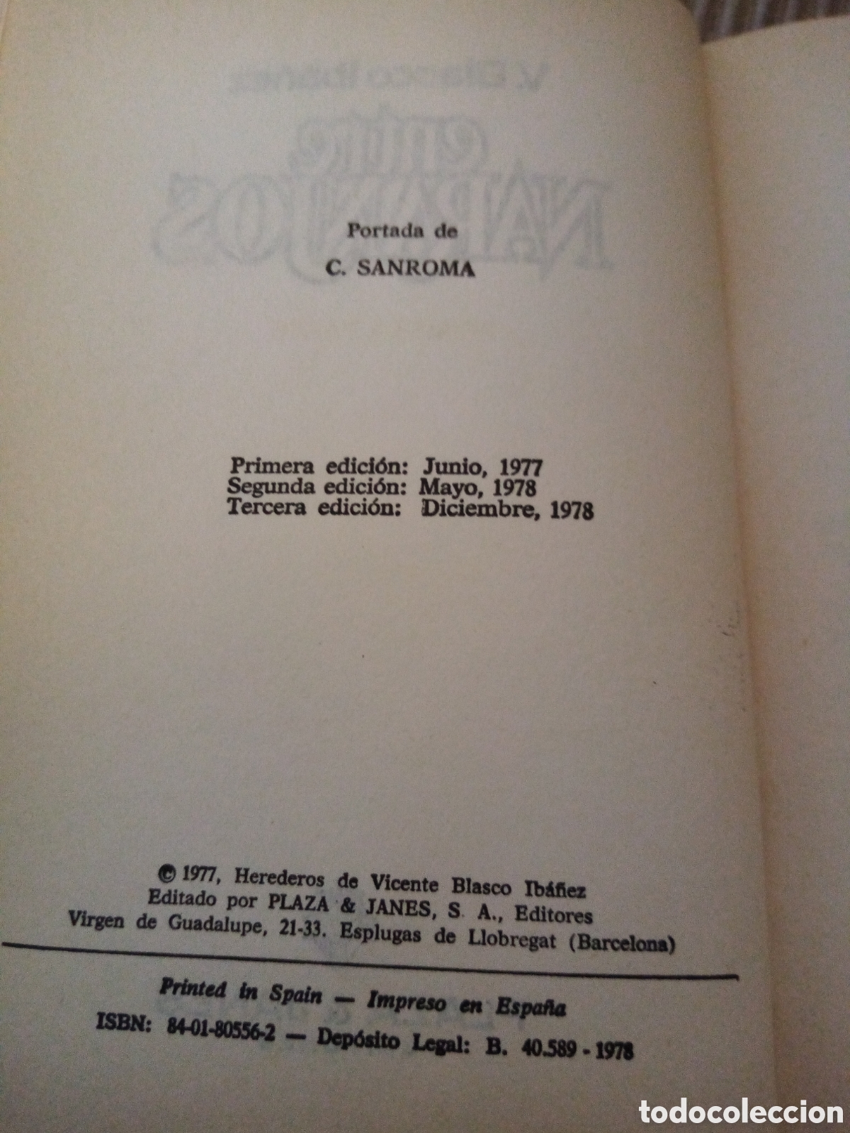 Libros de segunda mano: Entre naranjos. -Vicente Blasco Ib&aacute;nez- - Foto 6