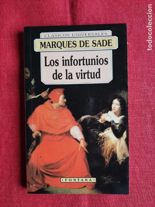 Libros de segunda mano: Los infortunios de la virtud - Marqu&eacute;s de Sade - Foto 1