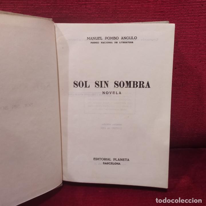 Libros de segunda mano: Sol sin sombra - Pombo Angulo, Manuel - Foto 1