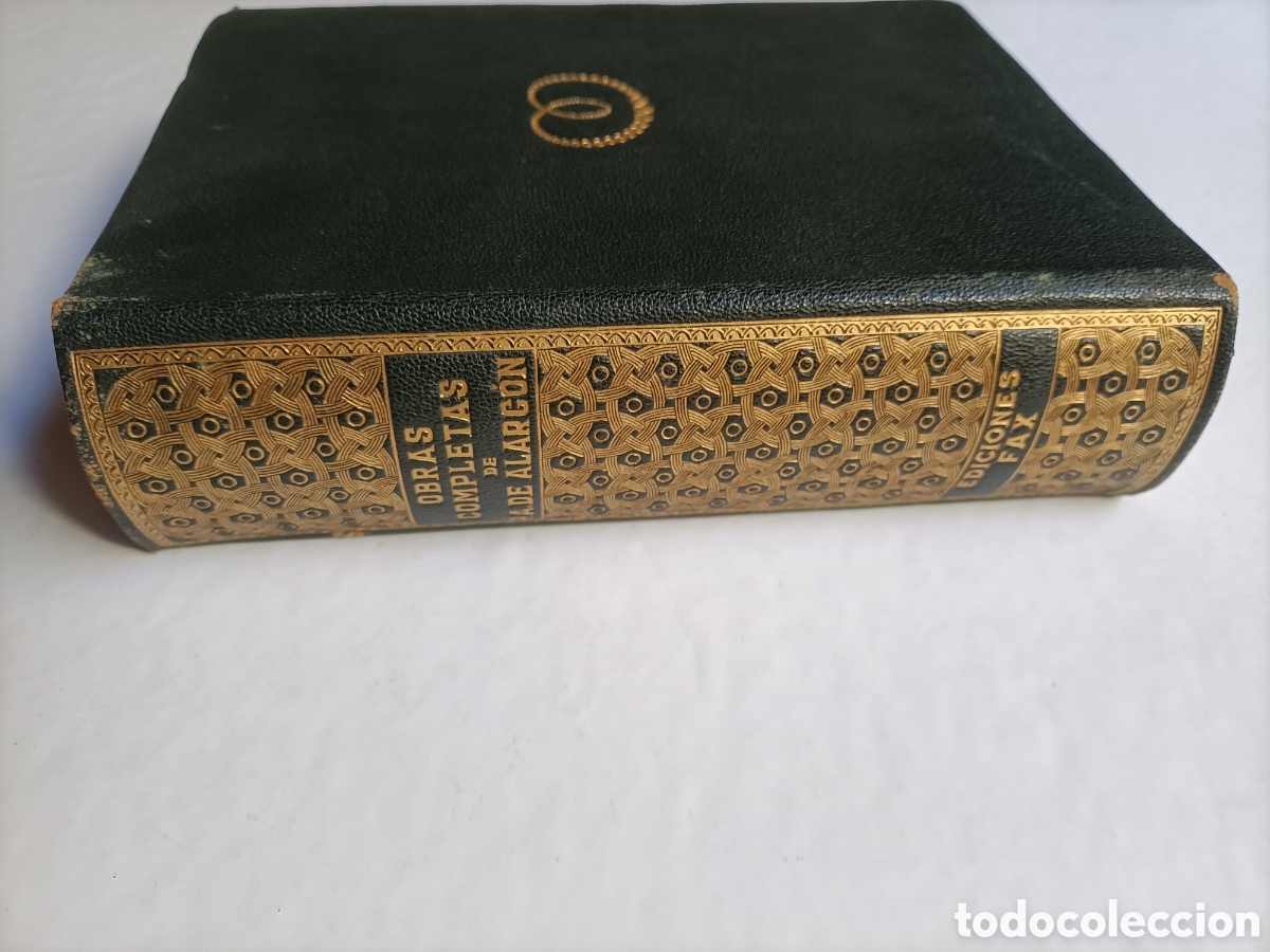 Libros de segunda mano: Obras completas de Pedro A. De Alarc&oacute;n. Ediciones Fax. Comento preliminar Luis Mart&iacute;nez - Foto 4