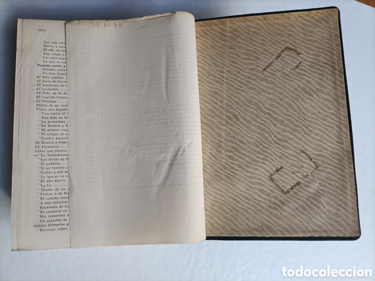 Libros de segunda mano: Obras completas de Pedro A. De Alarc&oacute;n. Ediciones Fax. Comento preliminar Luis Mart&iacute;nez - Foto 13