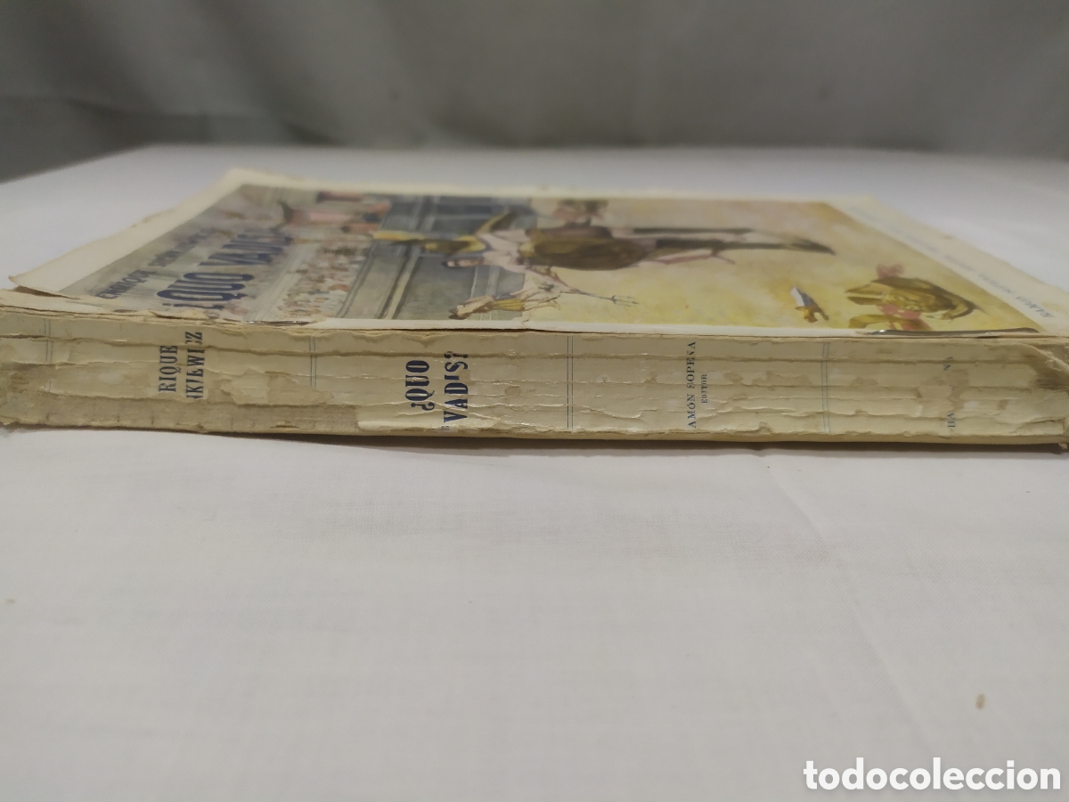 Libros de segunda mano: Quo Vadis?. Enrique Sienkiewicz. Ram&oacute;n Sopena Editor - Foto 2