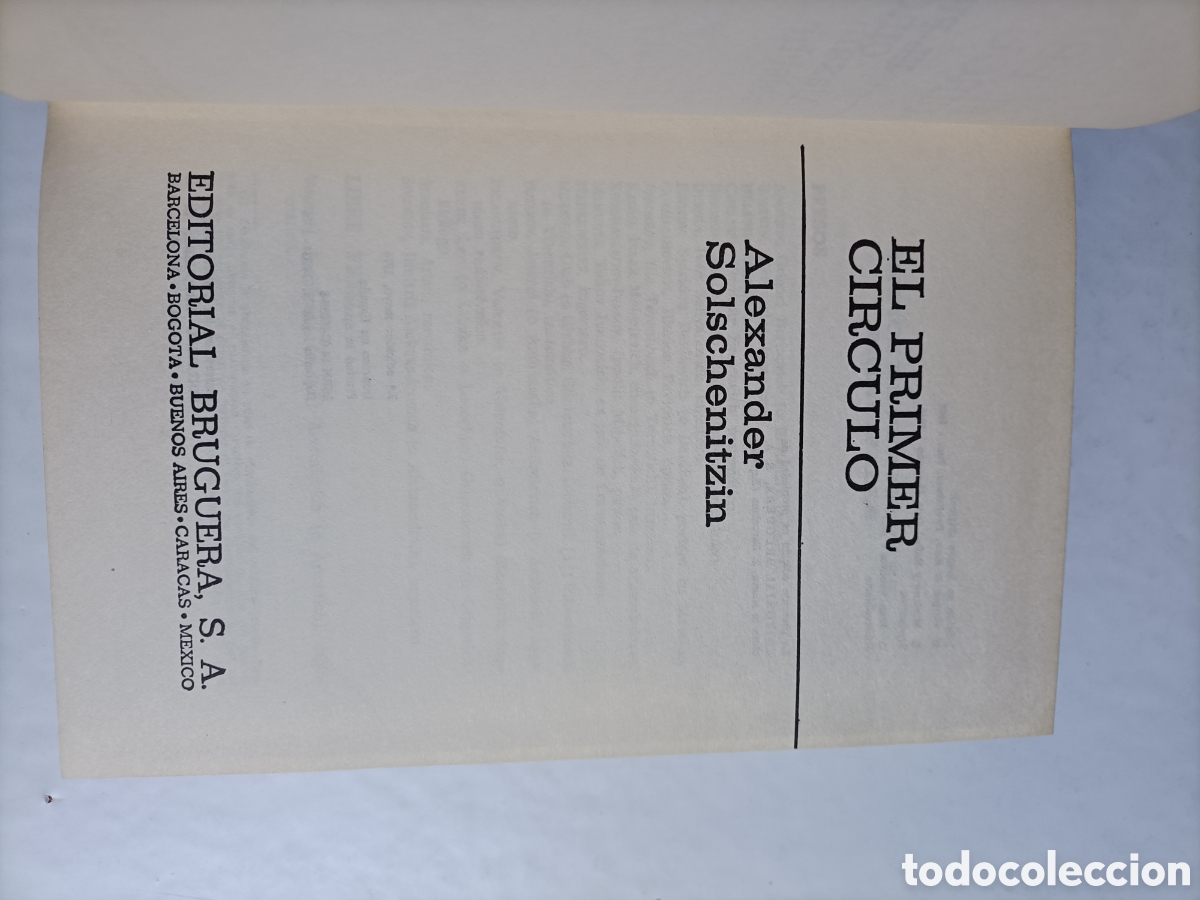 Libros de segunda mano: El primer c&iacute;rculo Alexander Solschenitzin - Foto 5