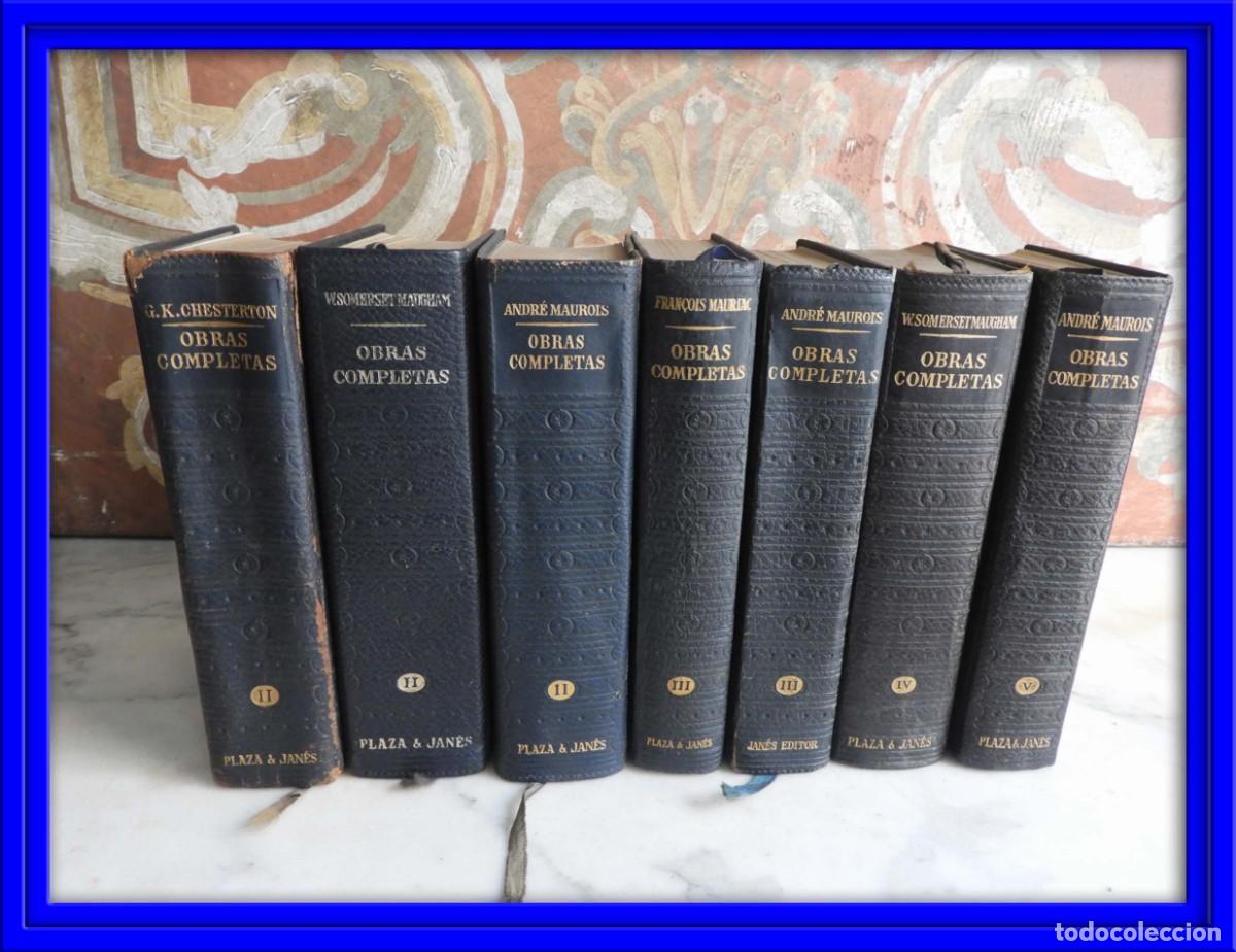 Libros de segunda mano: COLECCION DE 7 LIBROS DE OBRAS COMPLETAS EDIT. PLAZA Y JANES - Foto 1