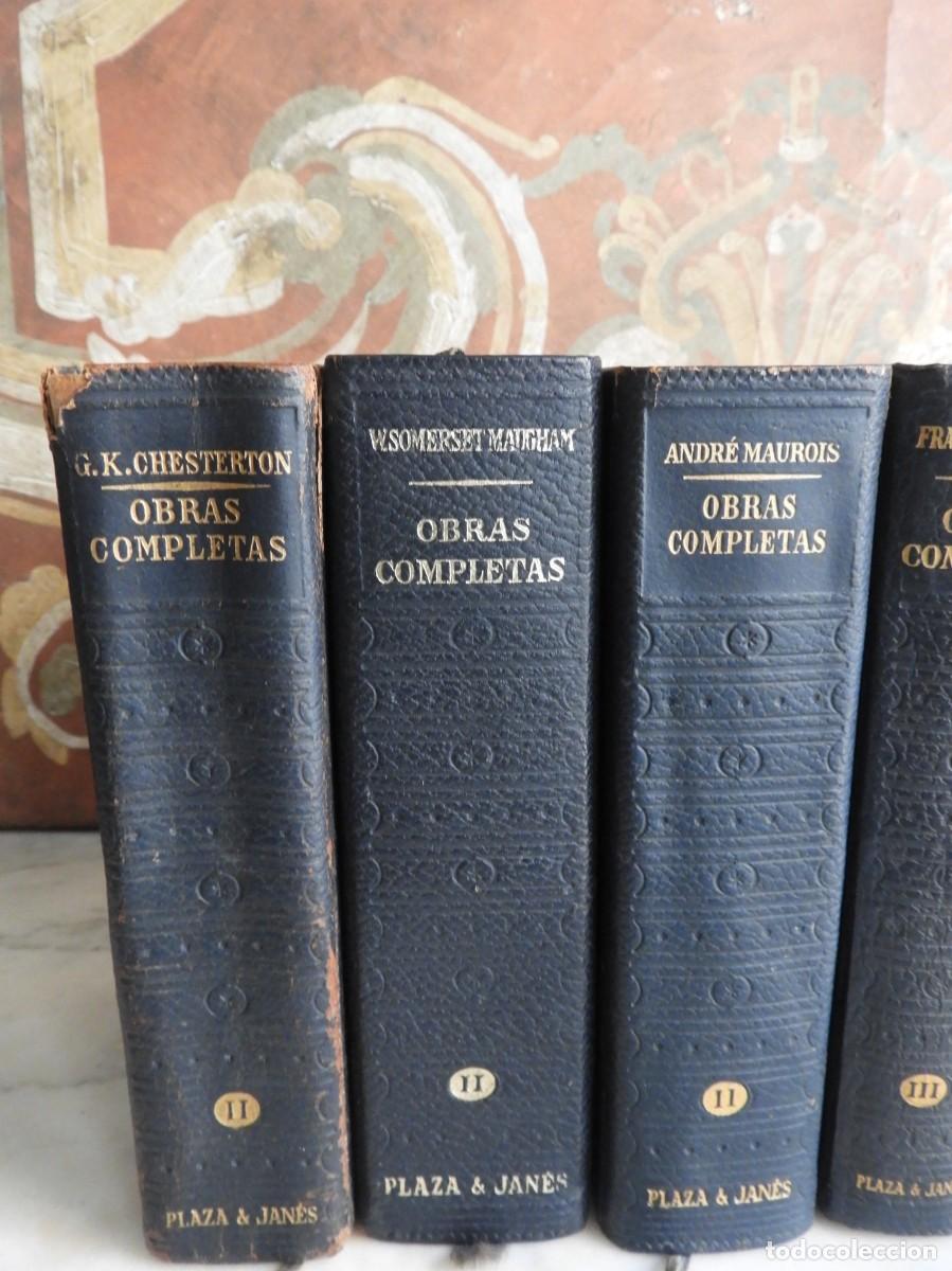 Libros de segunda mano: COLECCION DE 7 LIBROS DE OBRAS COMPLETAS EDIT. PLAZA Y JANES - Foto 2