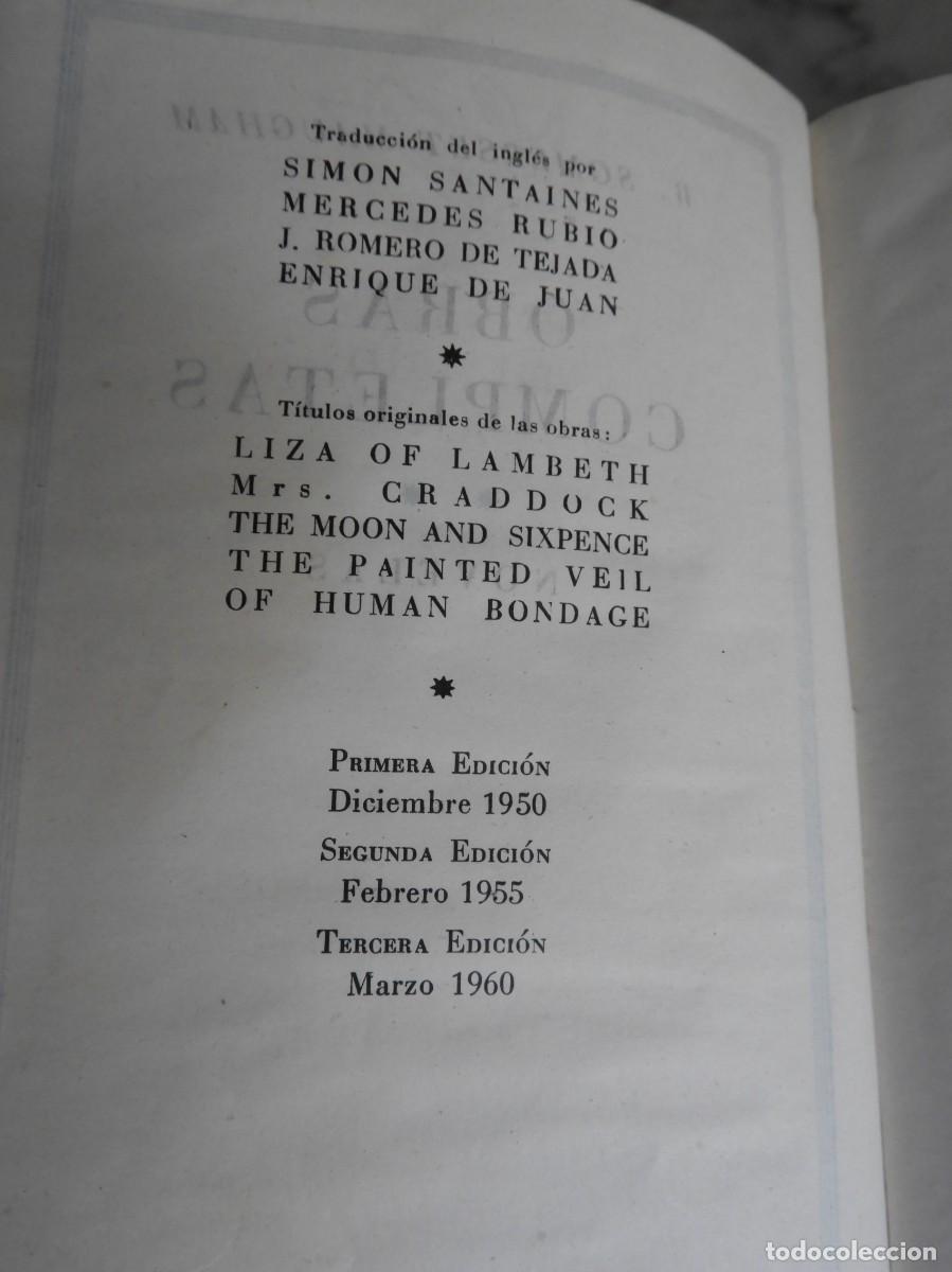 Libros de segunda mano: COLECCION DE 7 LIBROS DE OBRAS COMPLETAS EDIT. PLAZA Y JANES - Foto 6