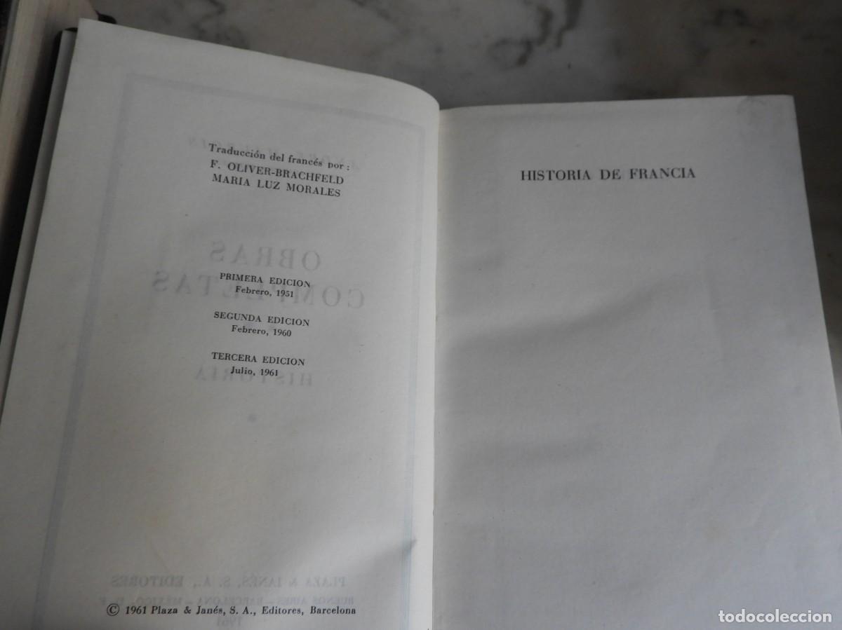 Libros de segunda mano: COLECCION DE 7 LIBROS DE OBRAS COMPLETAS EDIT. PLAZA Y JANES - Foto 8