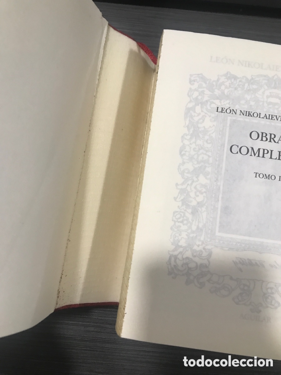 Libros de segunda mano: OBRAS COMPLETAS I, L. TOLSTOI, ED. AGUILAR - Foto 2