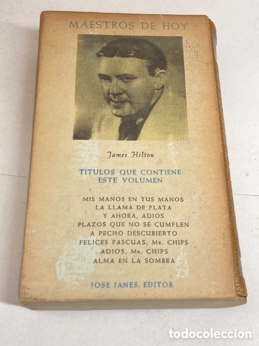 Libros de segunda mano: Libro Maestros de hoy James Hilton - Foto 5