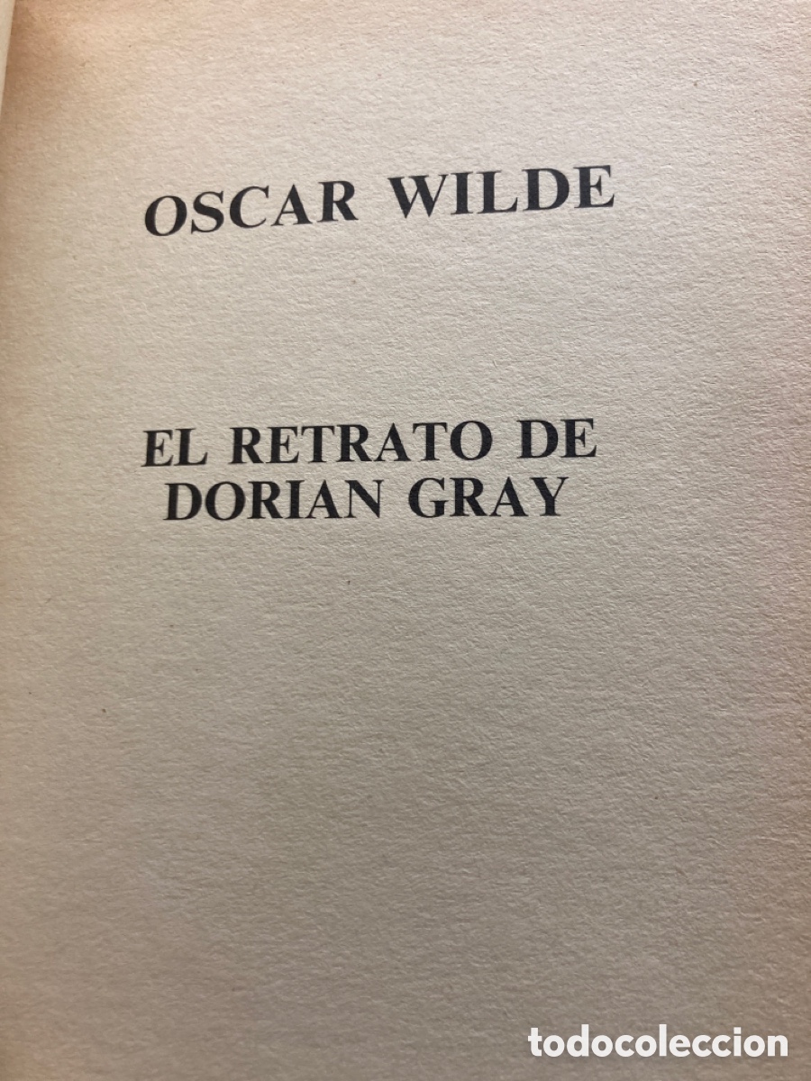 Libros de segunda mano: Libro El retrato de Dorian Gray autor:Oscar Wilde - Foto 3