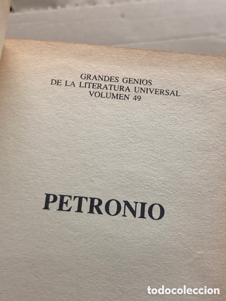 Libros de segunda mano: Libro El Satiricon Pretonio Club Internacional del Libro - Foto 3