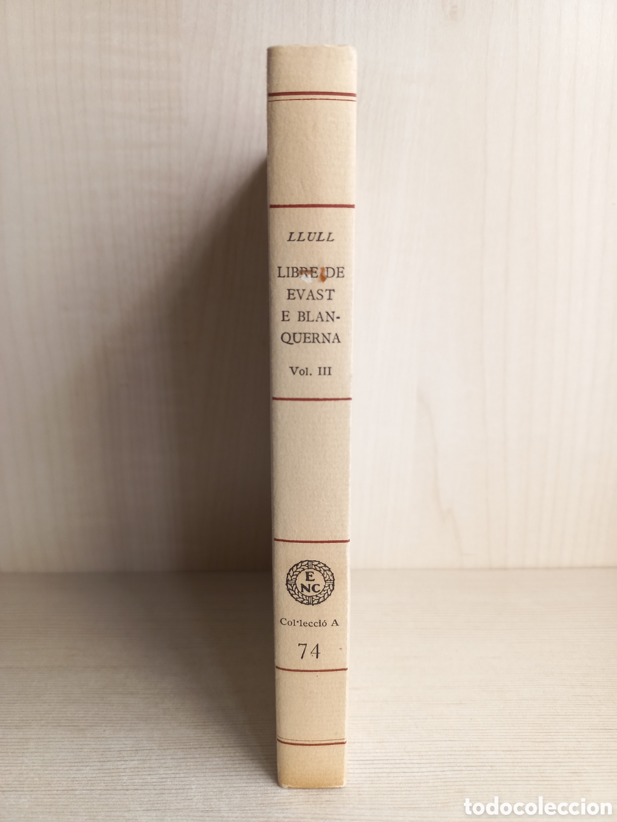 Libros de segunda mano: Libre de Evast e Blanquerna III. Ramon Llull. Editorial Barcino, col-lecci&oacute; els nostres classics - Foto 2