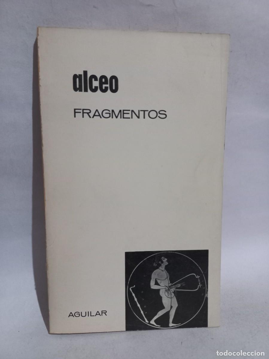 Libros de segunda mano: Alceo - Fragmentos - 1969 - Foto 1