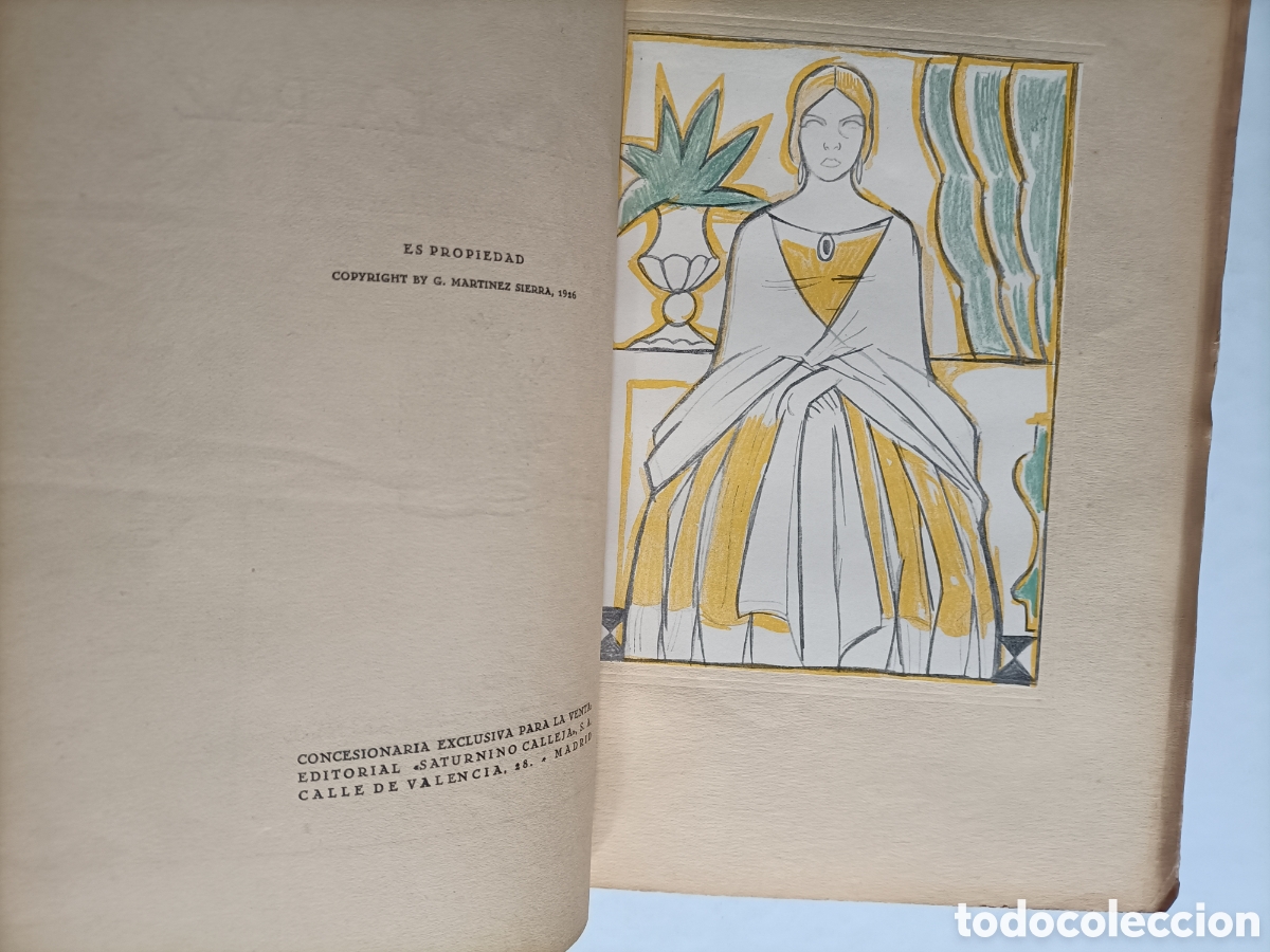 Libros de segunda mano: Tu eres la paz G.Martinez Sierra .Ilustraciones de Barradas Ediciones de las Esfinge - Foto 7