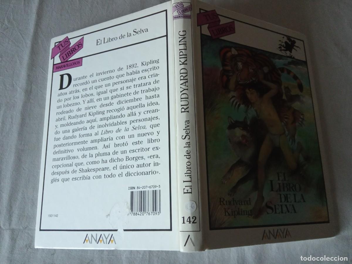 Libros de segunda mano: EL LIBRO DE LA SELVA.- RUDYARD KIPLING. - Foto 2
