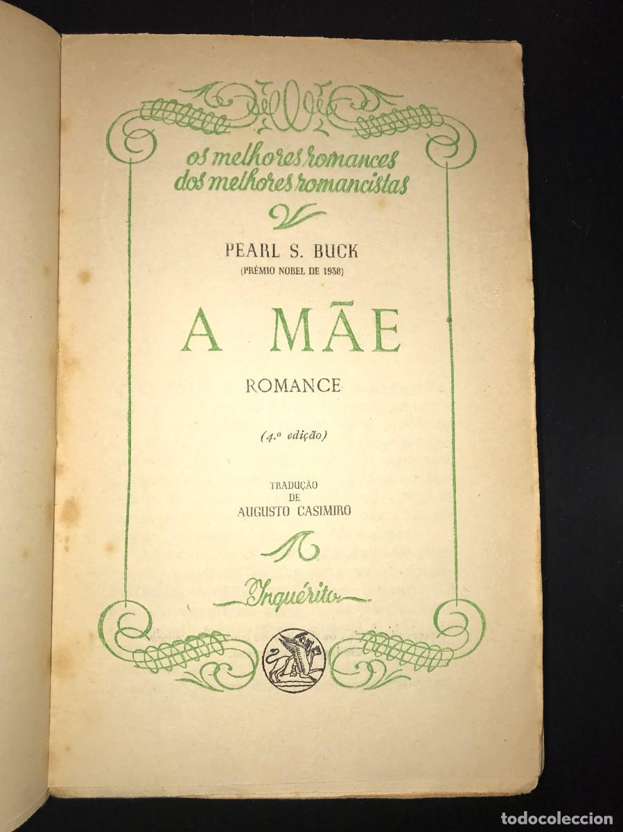 Libros de segunda mano: A M&atilde;e de Pearl S. Buck - Foto 3
