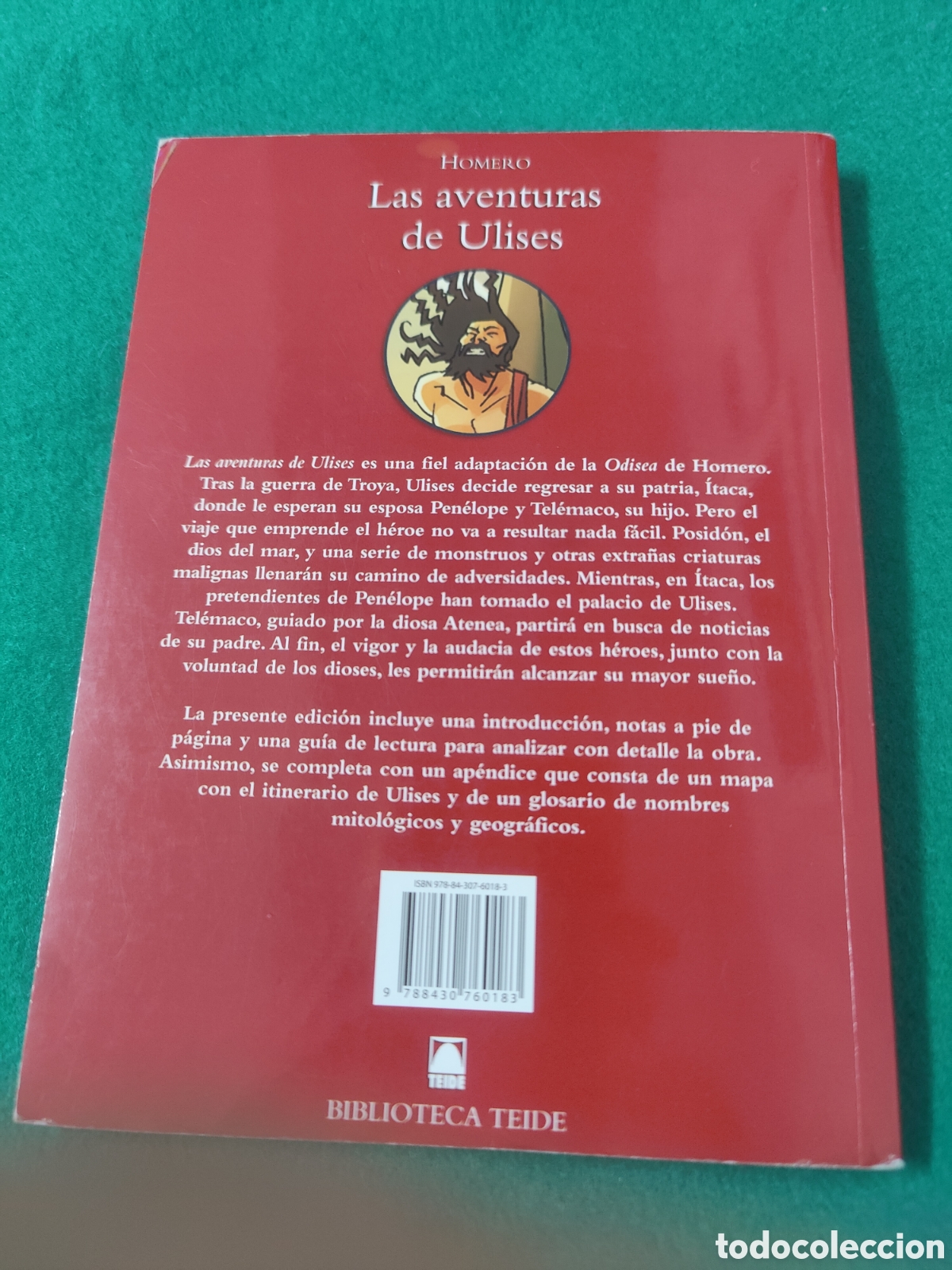 Libros de segunda mano: LAS AVENTURAS DE ULISES. TEIDE. ADAPTACI&Oacute;N DE LA ODISEA. - Foto 3
