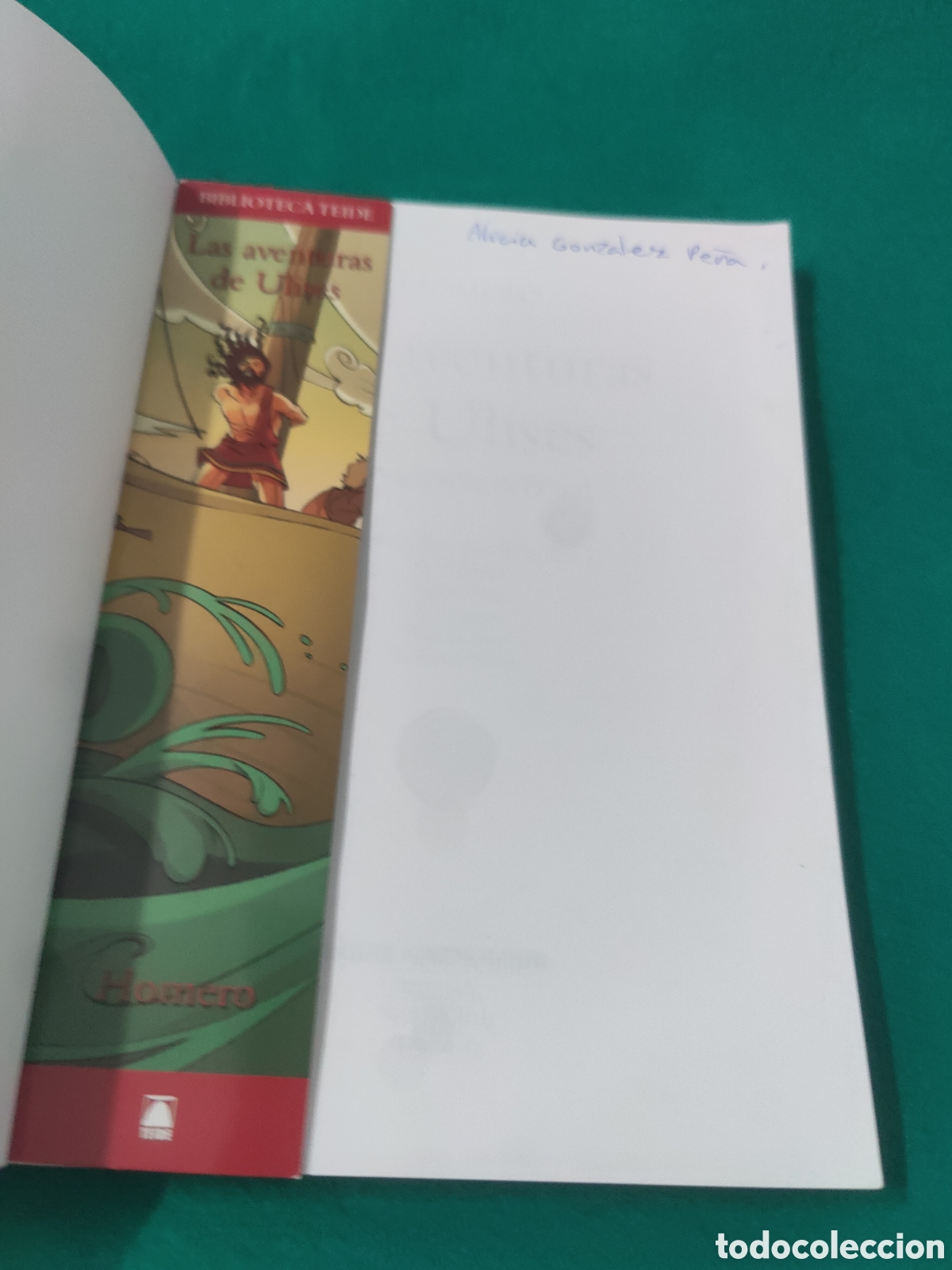 Libros de segunda mano: LAS AVENTURAS DE ULISES. TEIDE. ADAPTACI&Oacute;N DE LA ODISEA. - Foto 4