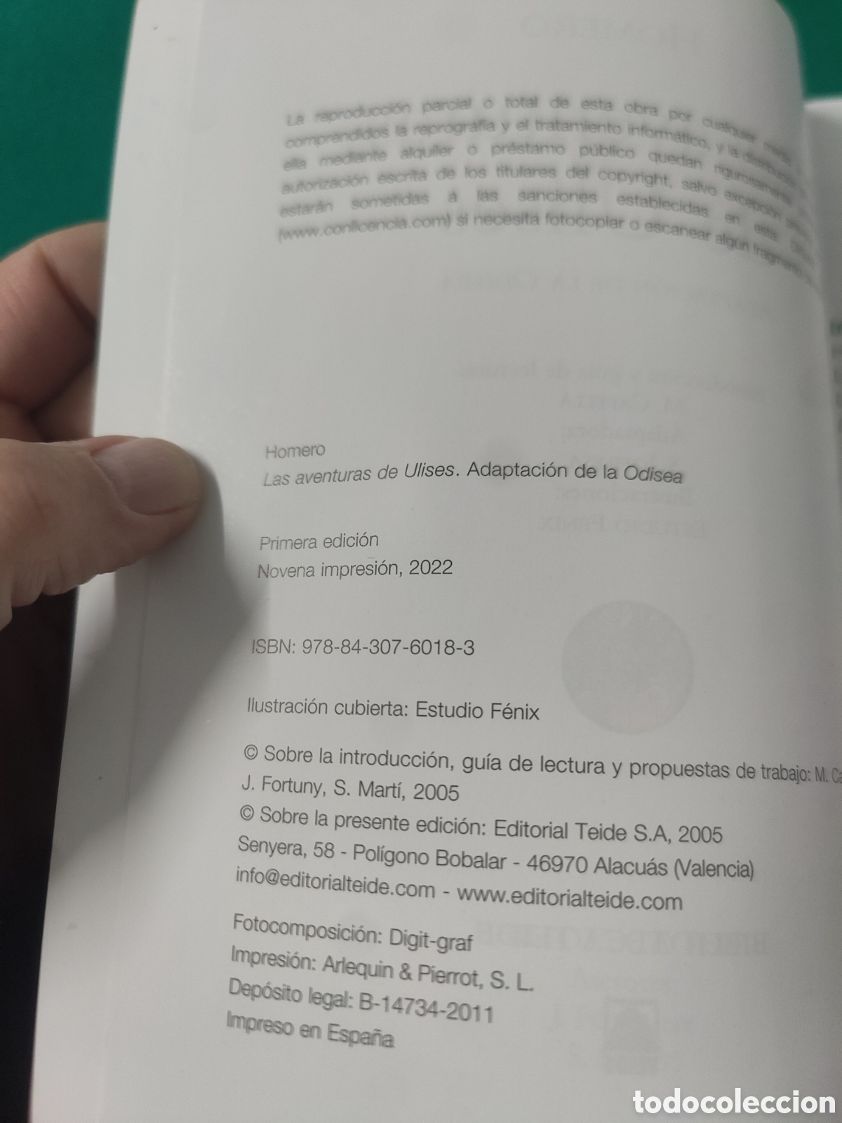 Libros de segunda mano: LAS AVENTURAS DE ULISES. TEIDE. ADAPTACI&Oacute;N DE LA ODISEA. - Foto 9
