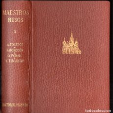Libros de segunda mano: MAESTROS RUSOS X (PLANETA 1969) A.TOLSTOI BORODIN FORSH TINIANOV. Lote 389991549